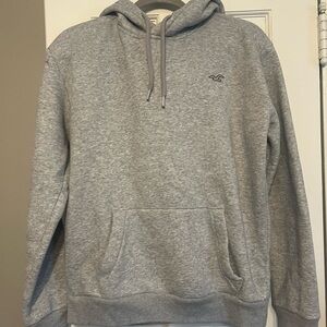 Hollister Light Gray Men's Hoodie